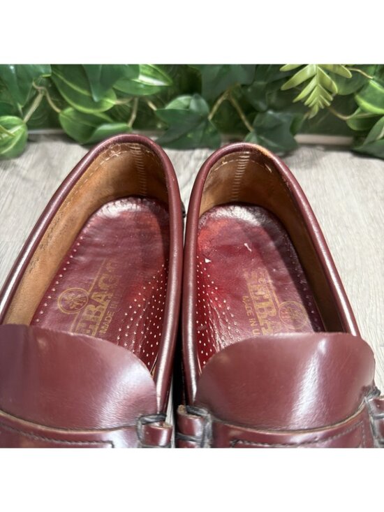 Vtg Sebago Classic Dan Penny Whiskey Loafers Size 9 B Leather Casual Preppy US main image 9